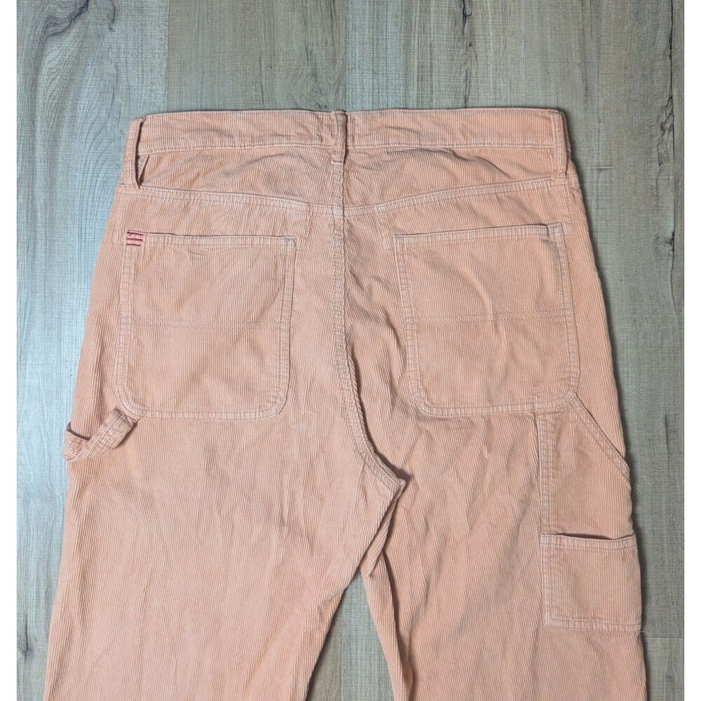 BDG Corduroy Carpenter Pants Size 31 Light Rust Slim Straight Urban Outfitters - Picture 2 of 10